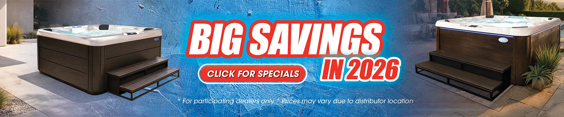 Calspas hot tub being used in a family setting - Warwick