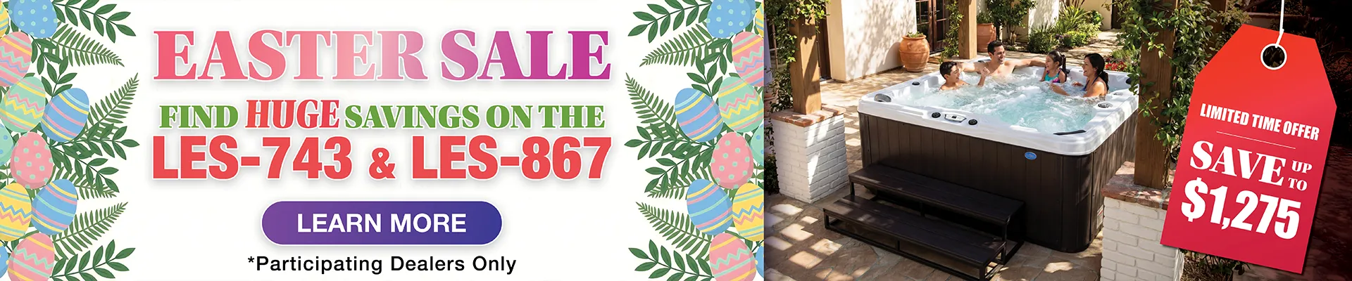 Calspas hot tub being used in a family setting - Warwick