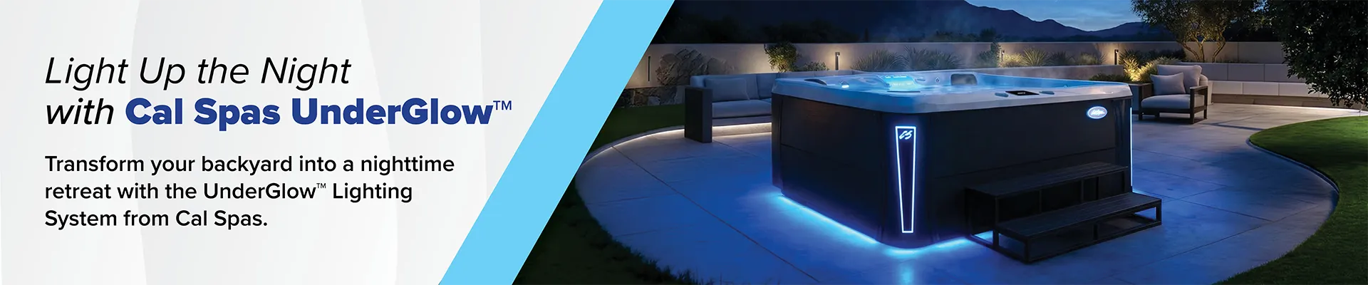 Calspas hot tub being used in a family setting - Warwick